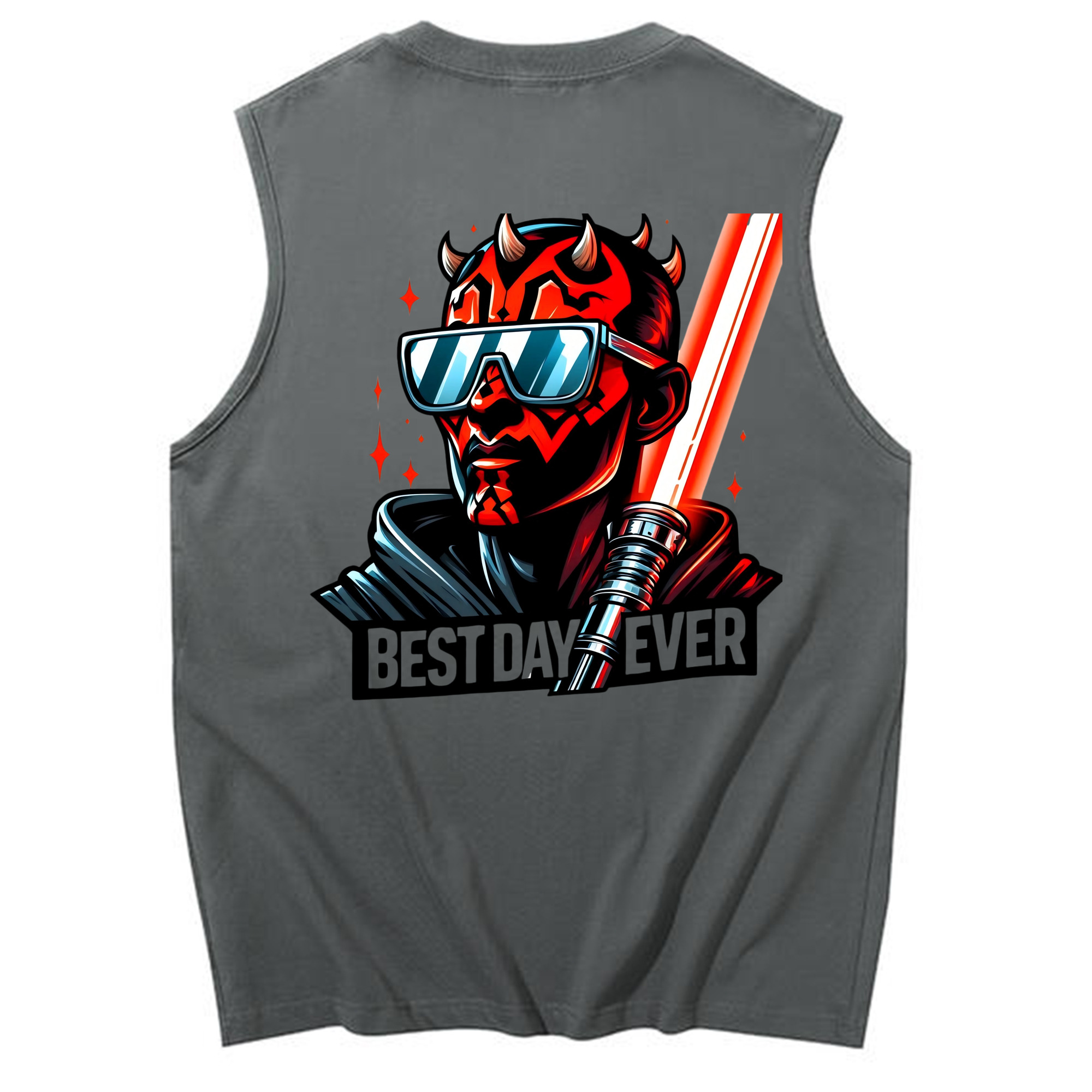 （画像用） スター・ウォーズ Star Wars コットン100％タンクトップ（背面プリント）